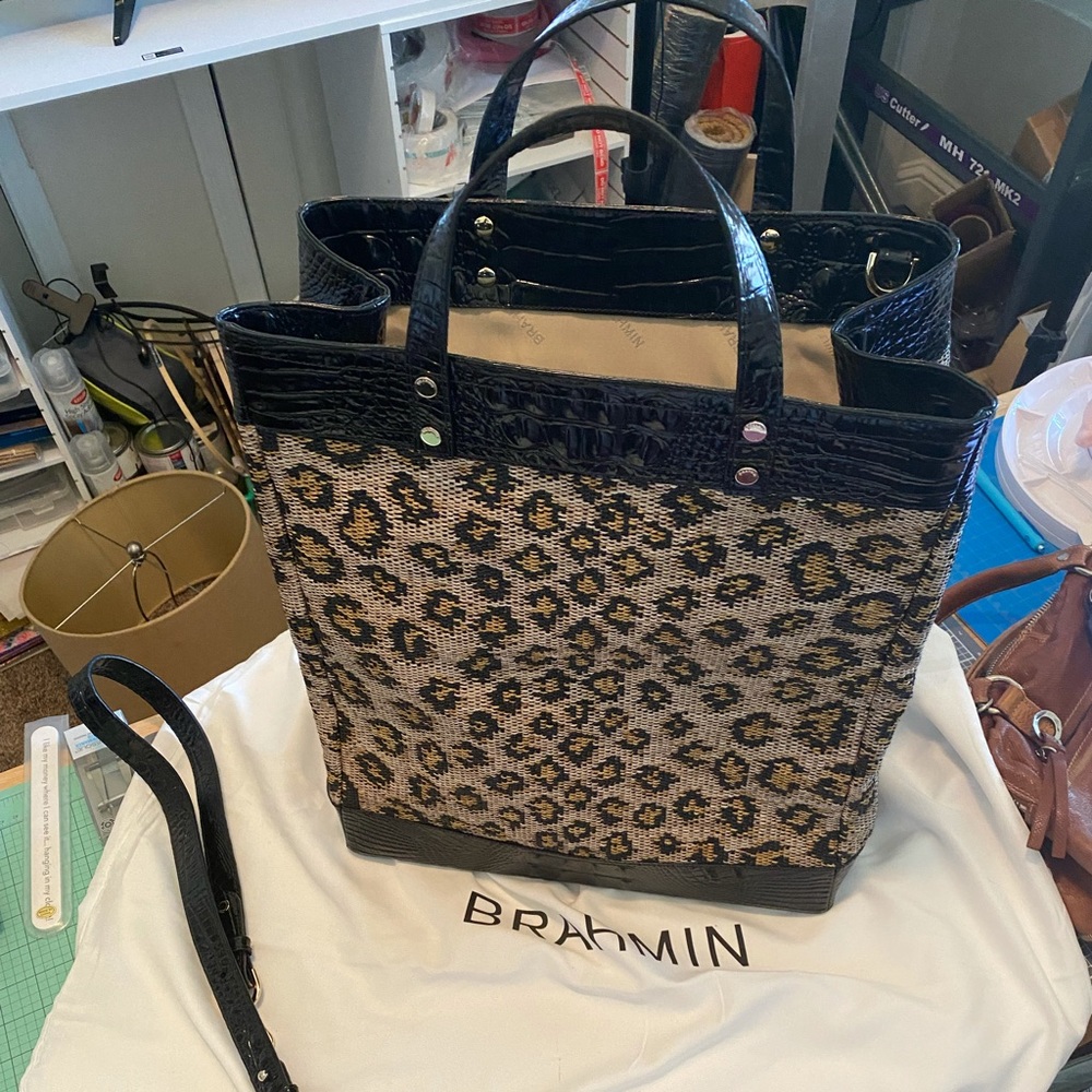 Brahmin XL Miriam II Daydream Tote